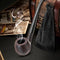 Ebony Wooden Enchase Filter Pipe Toba cco Ci gar Pipe Gift