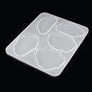 Agate Resin Casting Mold Silicone Making Epoxy Mould Craft DIY Clay Tool