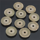 10pcs 20mm Emery Diamond Coated Double Side Cutting Disc with 2 Joint Lever