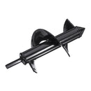 80 x 180mm Garden Earth Planter Spiral Auger Drill Bit Hex Handle Hole Digge Tools Kit