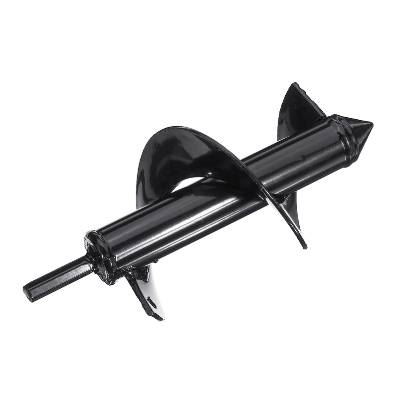 80 x 180mm Garden Earth Planter Spiral Auger Drill Bit Hex Handle Hole Digge Tools Kit