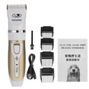 Electric Pet Clipper USB Rechargeable LED Display Mute Cat Dog Hair Grooming Trimmer Cutter with 4/6 Limit Combs