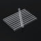 10Pcs Length 100mm OD 10mm 1mm Thick Wall Borosilicate Glass Blowing Tube Lab Factory School Home