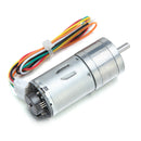 CHIHAI MOTOR GM25-370 DC Gear Motor 6V 100/210/300RPM Encoder Motor