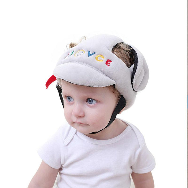 Baby Head Protector Letter Pattern Safety Hat