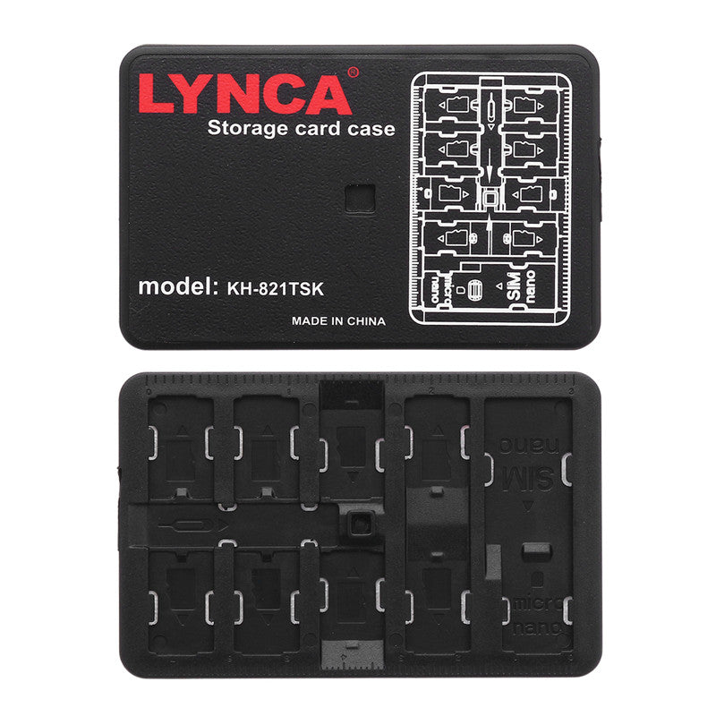 Universal 16 Slots Large Capacity Memory Card TF Card SIM Card Collection Case Storage Box