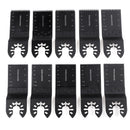 1Pc/10Pcs/20Pcs 34mm Durable Oscillating Multi Tools Saw Blade Long / Short Sawtooth