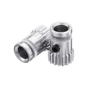 Stainless Steel Two-way Driver Feeding Wheel Gear Extruder For 1.75mm Filament 3D Printer Part
