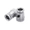Stainless Steel Two-way Driver Feeding Wheel Gear Extruder For 1.75mm Filament 3D Printer Part