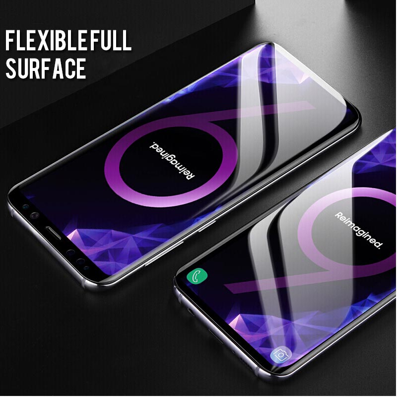 Bakeey 9D Curved Edge Full Glue Tempered Glass Screen Protector For Samsung Galaxy S9 Plus
