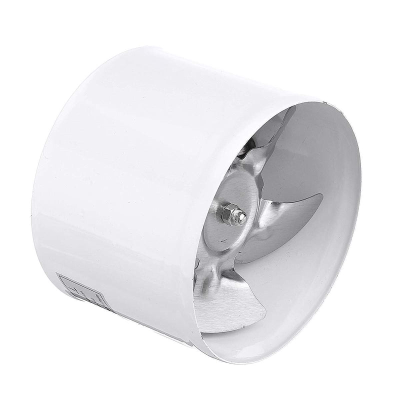 VADIV 4 Inch 100mm High-speed Mute Inline Metal Duct Fan Hydroponic Extractor Ventilation Booster Air Exhaust Blower