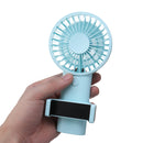 Portable Mini Handheld Desktop Table USB Fan 3 Modes Air Cooling Fan With Phone Holder