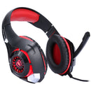 Beexcellent GM-1 Gaming Headset 3.5mm + USB Wired Breathing LED Backlight Headphone with Microphone for Computer Profession Gamer