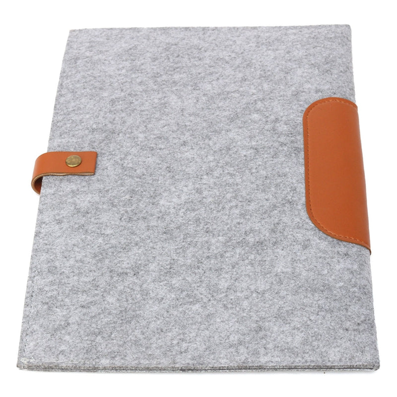 Durable Soft Felt Sleeve Case Cover with Pockets For iPad Pro 12.9 Inch
