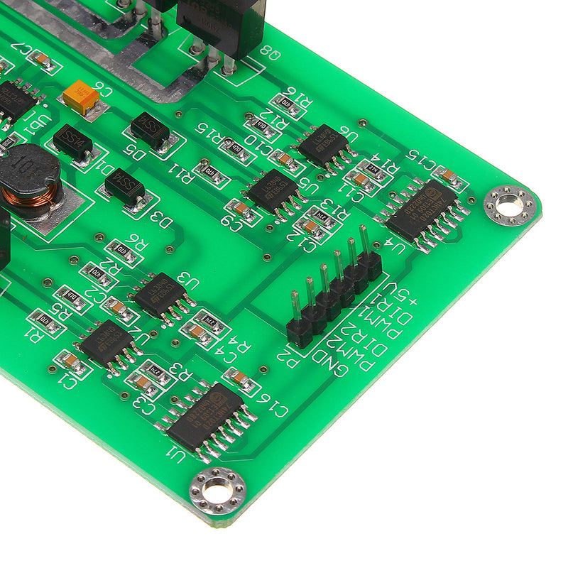 3V-36V DC H-Bridge Dual Motor Driver Drive Module Board MOSFET IRF3205 with Brake Function