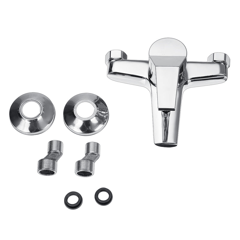 Bathroom Bathtub Tub Shower Faucet Wall Mount Head Bath Faucet Valve Mixer Tap