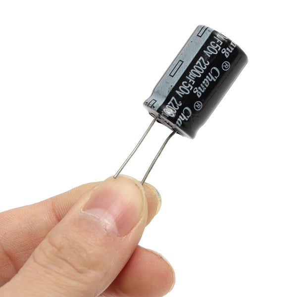 10Pcs 50V 2200UF 16 X 25mm Electrolytic Capacitor