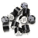 50pcs 12V Active Buzzer Electromagnetic SOT Plastic Sealed Tube Long Sound 12mmx9.5mm