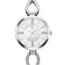 SK K0020 Diamond Dial Case Ladies Wrist Watch Stainless Steel Strap Quartz Watches