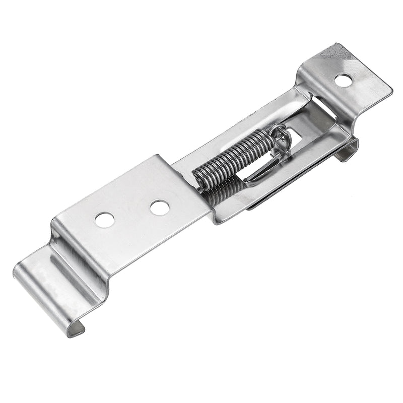 Stainless Steel Car License Plate Frame Holder Trailer Number Plate Clips Spring