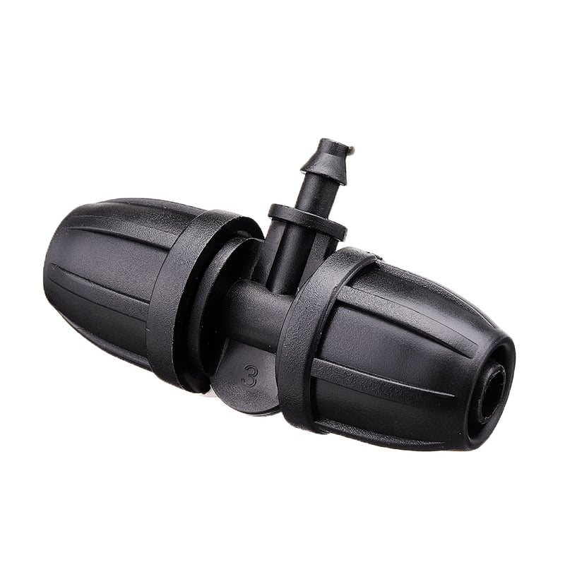 50Pcs Micro Spray Pipe Joint Two Way Plug Head Drip Irrigation Atomization Nozzle Garden Tools Hose 8/11 Hose Connectors