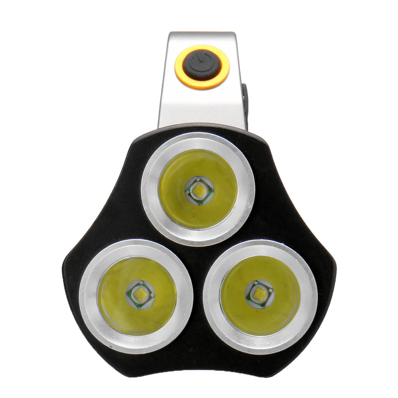 Handheld Spotlight 3000LM AC Rechargeable Flashlight 18650 Flashlight Lamp Torch Light 18650 LED Torch