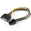 UGREEN 15p to 6p Power SATA Cable for Graphics Card