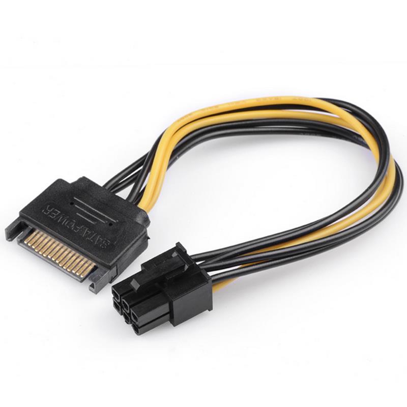 UGREEN 15p to 6p Power SATA Cable for Graphics Card