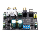 HiFi CS8416 CS4398 Digital Interface Optical Coaxial Audio Decoder SPDIF DAC Decode Board Support 24Bit 192Khz AC12V