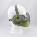 WoSporT MA-10 CS Protective Half Face Mask Fencing Tactical War Game Airsoft Outdooors