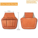 Leather Labor Tool Welding Climbing Work Working Storage Bag Electrician Pliers Multi-function Cowhide Pocket Tools
