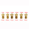 4Pcs for One Size Brass V6 Nozzles 1.75mm 0.3/0.35/0.4/0.5/0.6/0.8mm Hotend Nozzle for 3D Printer