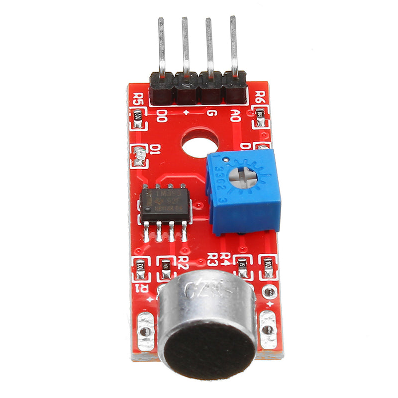 10pcs KY-037 4pin Voice Sound Detection Sensor Module Microphone Transmitter Smart Robot Car