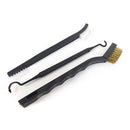 3pcs/set Gun Care Shotgun Cleaning Wire with Mini Wire Brush for Multi Cleaning Hardware Tools