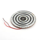 Universal 12V Motorcycle LED Light Decoration 10cm 8cm Circle Flashing Light