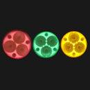 Lumintop 2x19.7mm Self Illuminate Turboglow Glow Gasket For FW3A & Carclo 105XX Most Triple Optic Light Flashlight