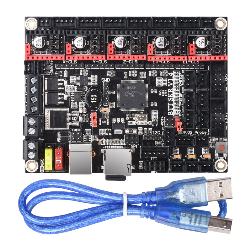 BIGTREETECH SKR V1.4/SKR V1.4 Turbo Control Board 32-Bit 3D Printer Mainboard Support  TMC2130/TMC2209/TMC2208