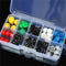 5 x 50pcs Tactile Push Button Switch Momentary Tact & Cap Assorted Kit 12x12x7.3mm Key Caps