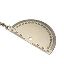 Keychain 180 Degree Vernier Caliper Ruler Angle Ruler