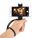 PULUZ PU366 Handheld Grip Rig Stabilizer ABS Tripod Adapter Mount with Cold Shoe Base & Wrist Strap