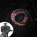 XANES 1.2m Mutifunction Anti-Theft Bike Lock Safe Tail Light Lock Usb Rechargeable Rainproof