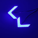 Pair 18SMD LED COB Arrow Panel For Car Rear View Mirror Indicator Turn Signal Lights