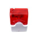 Mini Strobe Siren Sound Alarm Lamp Flashing Red Blue Indicator Light Wired 12V 24V 220V 110DB