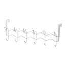Stainless Steel 12 Hooks Over The Door Hook Rack Cloth Hanging Holder