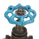 Vintage Steampunk 1/2 Inch Stop Valve Light Switch With Wire Pass Through Valve