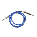 REXLIS BK3044B 1/ 1.8/ 3M 6.35 Male to Male Electric Guitar Microphone Audio Cable