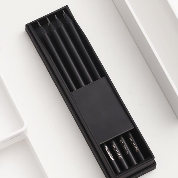 NUSIJN NS721 Graphite 2B Pencil 8 Boutique Gift Box Student Safety 2B Pencil Sketch Drawing Painting