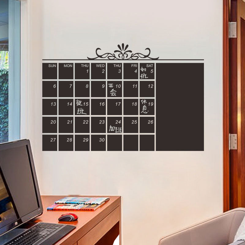 Miico FX210 Blackboard Stickers Wall Sticker Office Kindergarten Calendar Blackboard Stickers Creative Sticker