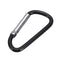 Screw Lock D-Shaped Carabiner Hook Keyring Clip