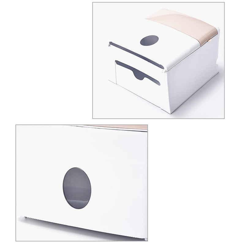 Wall Mounted Toilet Paper Roll Holder Bathroom Tissue Box Waterproof Dispenser